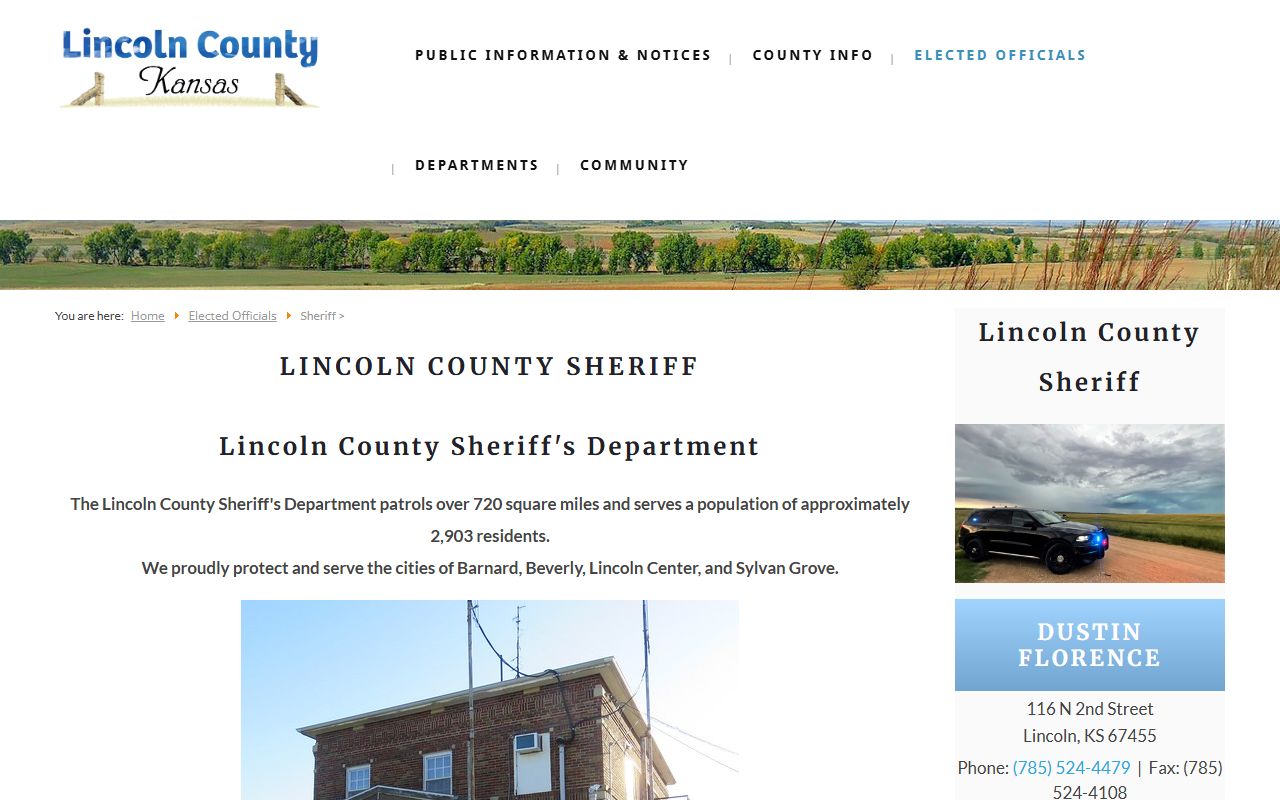 Lincoln County released inmate sheriff and VINE information